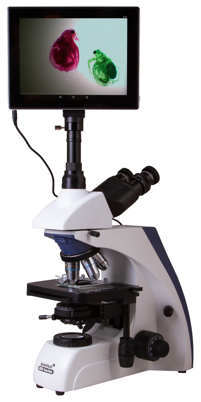 Микроскоп цифровой Levenhuk MED D30T LCD, тринокулярный - фото 3 - id-p106004499