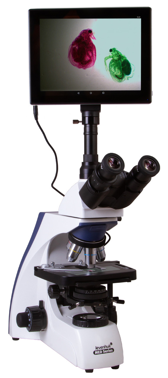 Микроскоп цифровой Levenhuk MED D30T LCD, тринокулярный - фото 4 - id-p106004499