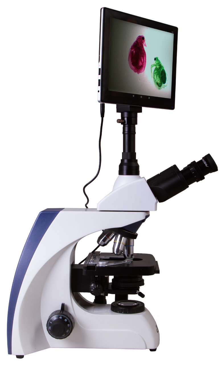 Микроскоп цифровой Levenhuk MED D30T LCD, тринокулярный - фото 5 - id-p106004499