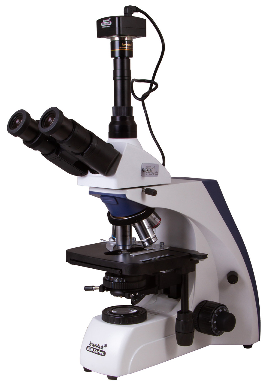 Микроскоп цифровой Levenhuk MED D35T, тринокулярный - фото 1 - id-p106004502