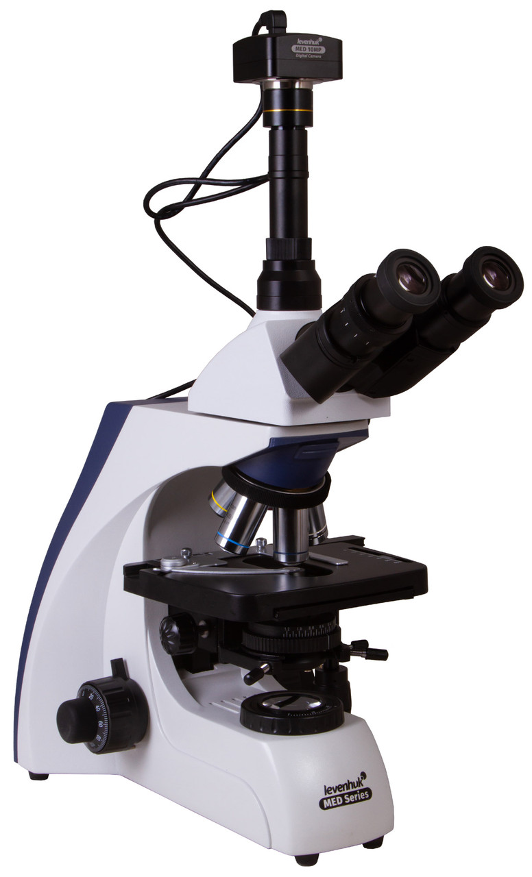 Микроскоп цифровой Levenhuk MED D35T, тринокулярный - фото 4 - id-p106004502