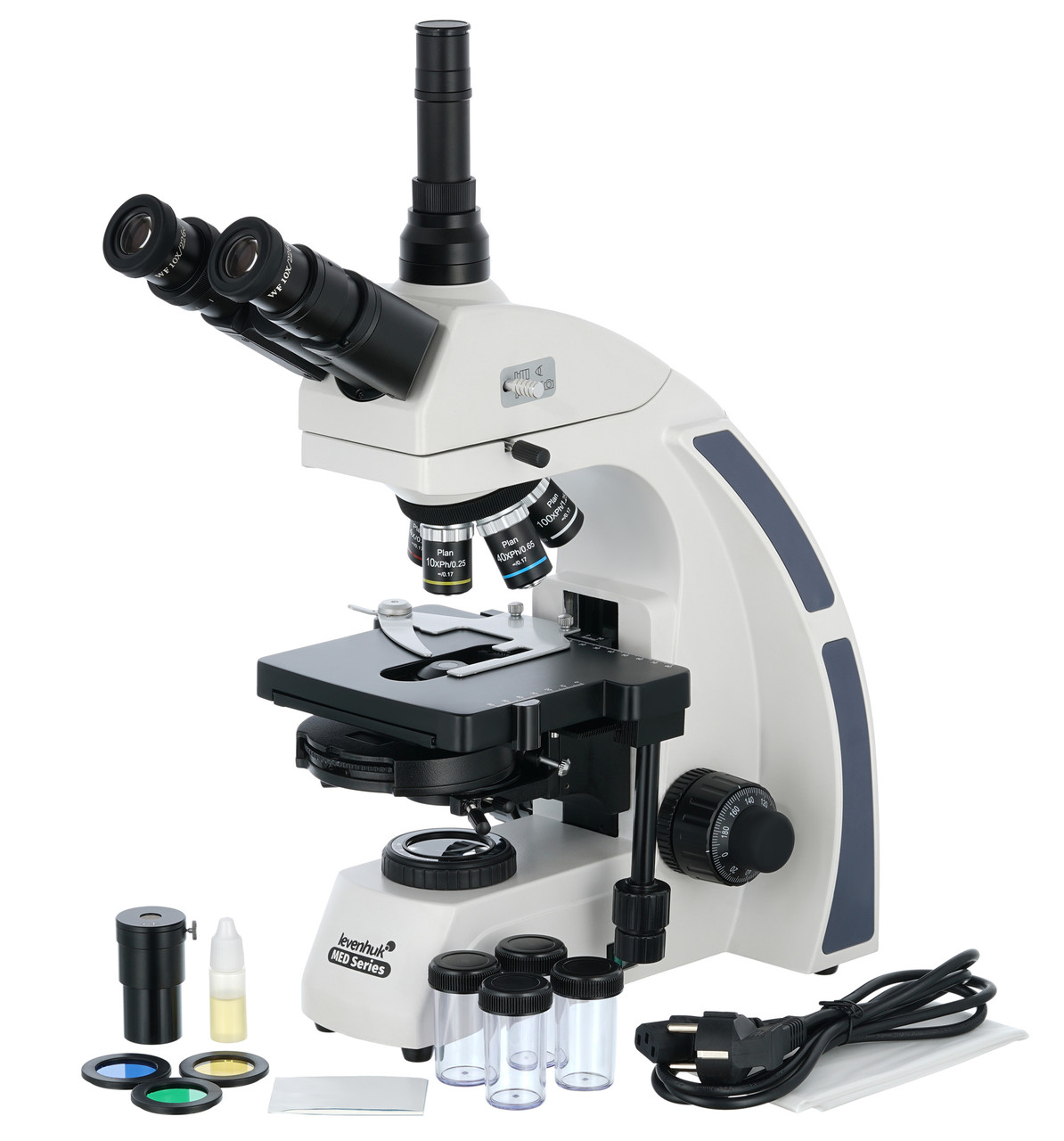 Микроскоп Levenhuk MED 45T, тринокулярный - фото 2 - id-p106004509