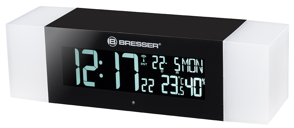 Радио с будильником и термометром Bresser MyTime Sunrise Bluetooth, черное - фото 1 - id-p111722213