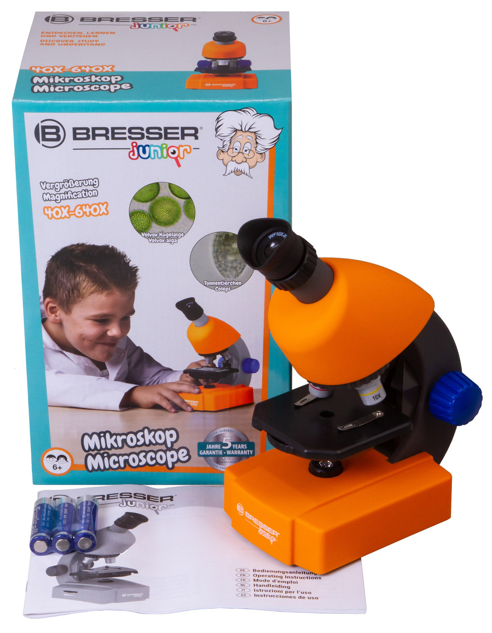 Микроскоп Bresser Junior 40 640x - фото 2 - id-p111722220