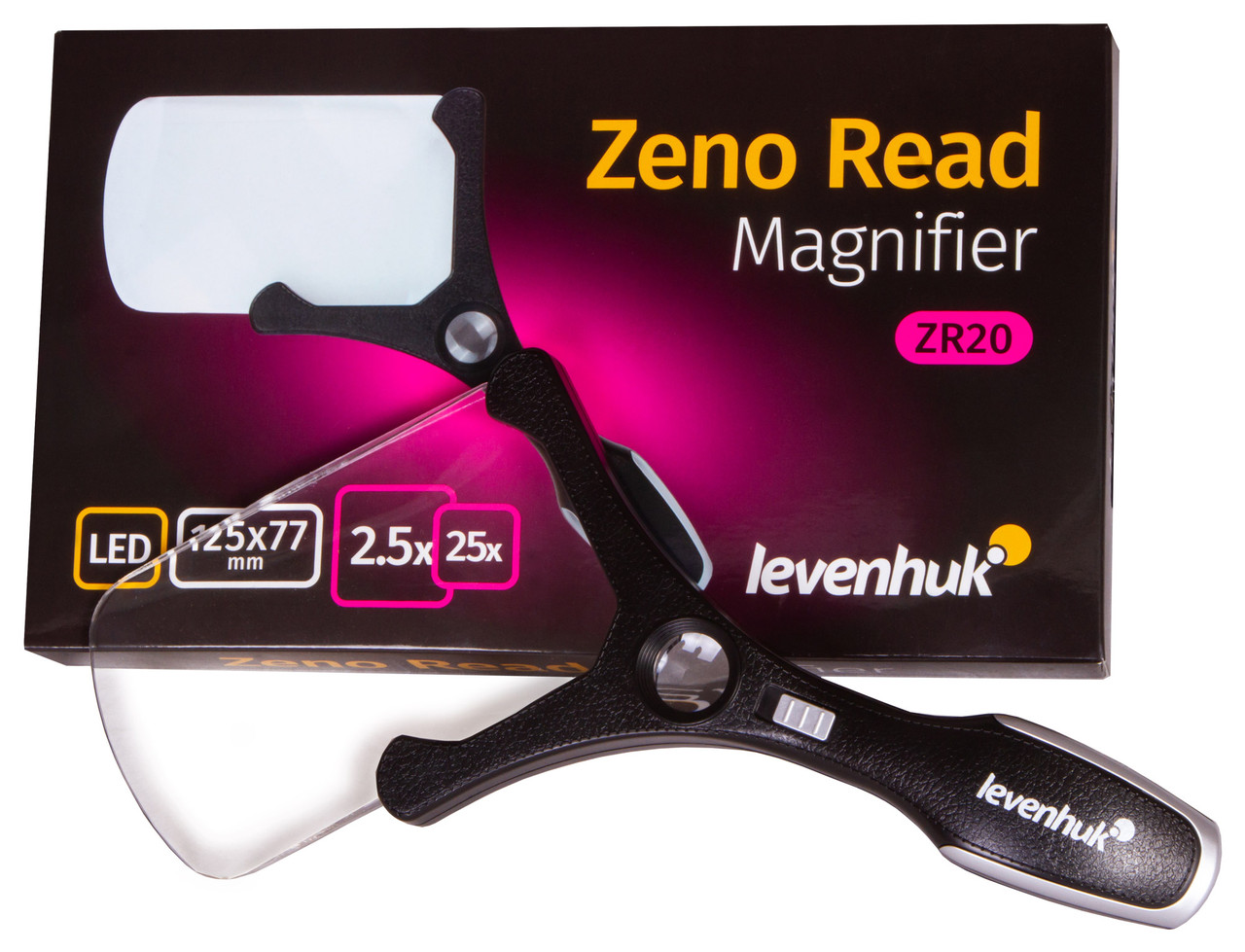 Лупа для чтения Levenhuk Zeno Read ZR20 - фото 2 - id-p112451732