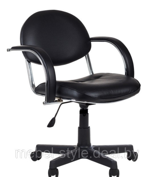 Кресло METTA MS- 71 PL , стулья MS- 71 PL кожа ECO черная - фото 1 - id-p161543812