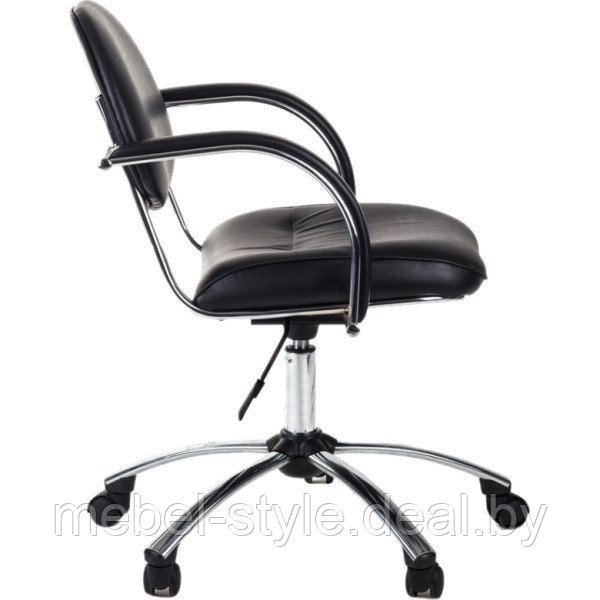 Кресло METTA MS- 71 PL , стулья MS- 71 PL кожа ECO черная - фото 3 - id-p161543812