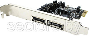 STLab A-341 (RTL) PCI-Ex1, SATA-II 300, 2port-ext, 2port-int, RAID