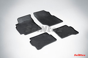 Коврики резиновые Nissan Almera Classic B10 (2006-2013) / Ниссан Альмера [00205] (SeiNtex)