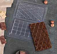Форма для шоколада "Плитка шоколада"