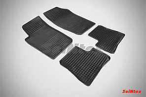 Коврики резиновые Peugeot 206 (1998-2012) / Пежо 206 [00585] (SeiNtex)