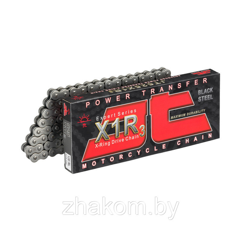Цепь приводная  525X1R3 112зв. X-ринг Black Steel