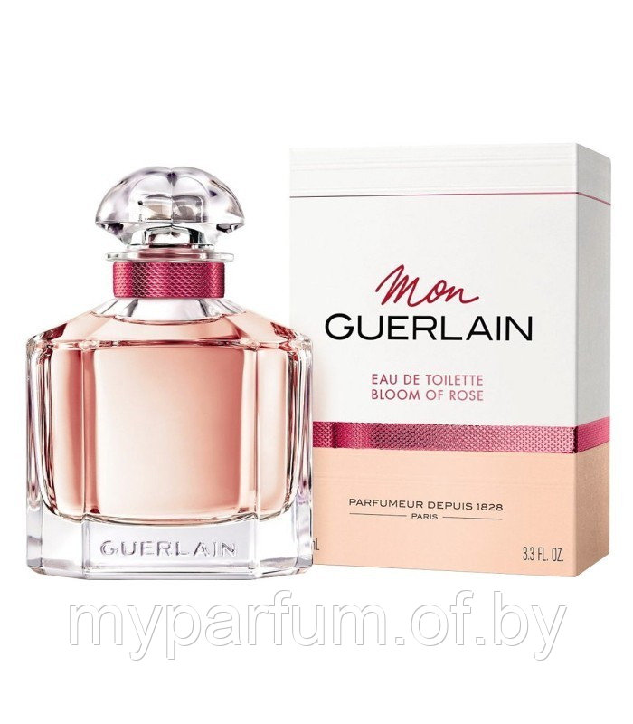 Женская туалетная вода Guerlain Mon Guerlain Bloom of Rose edt 100ml - фото 1 - id-p161623323