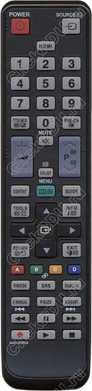 ПДУ для Samsung AA59-00465A ic (серия HSM363)