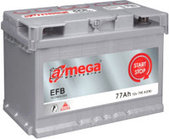Автомобильный аккумулятор A-mega EFB 77.0 R+