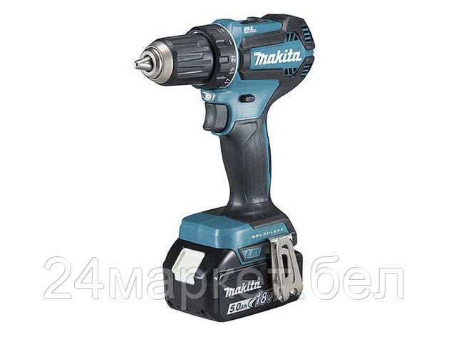 Аккум. дрель-шуруповерт MAKITA DDF 485 RFJ MAKPAC (18.0 В, 2 акк., 3.0 А/ч Li-Ion, 2 скор., 50 Нм,), фото 2