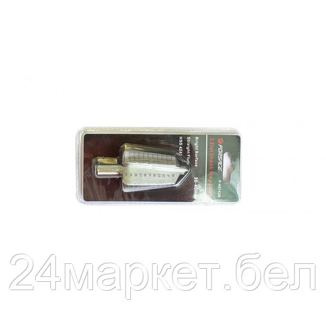 Сверло ступенчатоеHSS4241( 30-40мм)в блистере Forsage F-44742B, фото 2