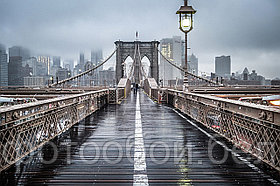 Фотообои Мост под дождем