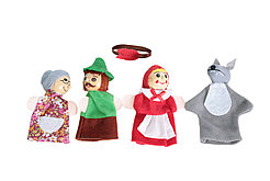 Детский пальчиковый кукольный театр Красная шапочка Bradex DE 1162