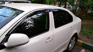 Дефлекторы окон Skoda Octavia 2004-2008; IV 2009- (А5) SD\HB ANV