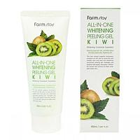 Гель-скатка с экстрактом киви Farmstay ALL IN ONE WHITENING PEELING GEL CREAM KIWI 180мл