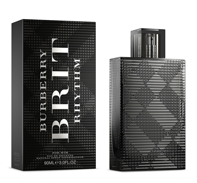 Мужская туалетная вода Burberry Brit Rhythm for Men edt 90ml - фото 1 - id-p161730374