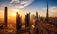 Фотообои Дубай на рассвете