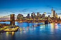 Фотообои Закат над Манхеттеном