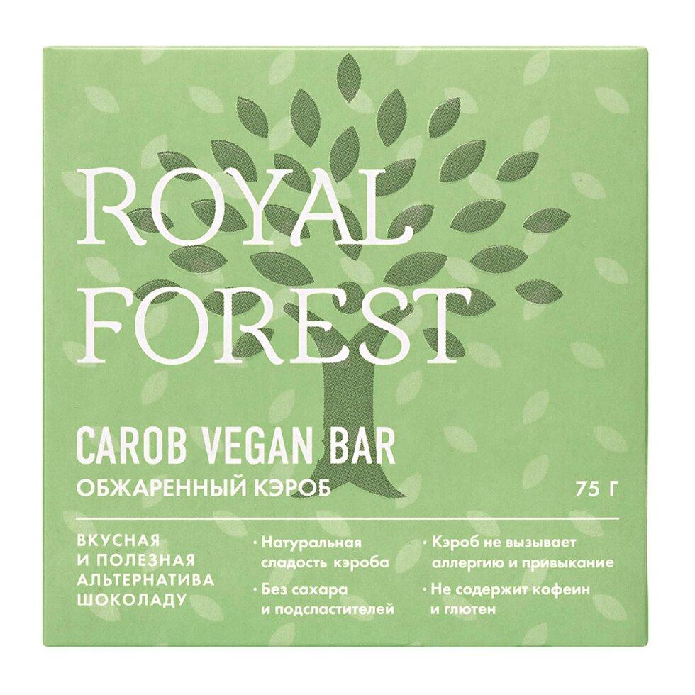 Шоколад из обжаренного кэроба без молока "ROYAL FOREST", 75 г
