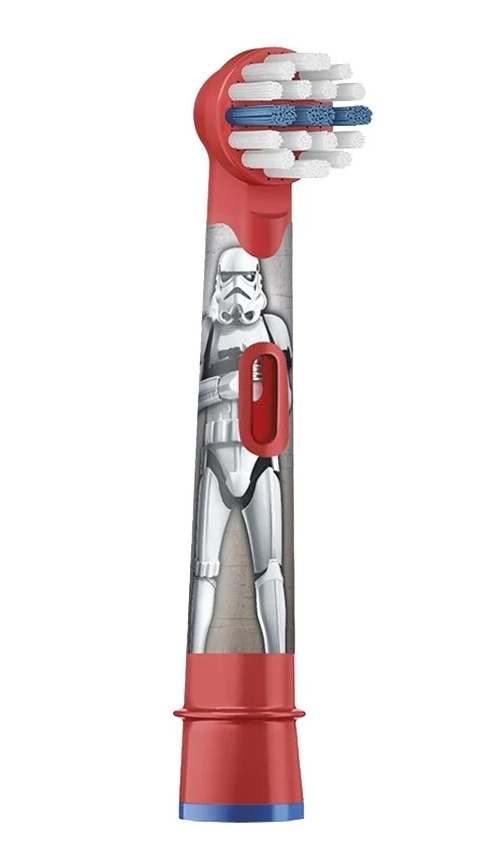 Насадка Oral-B Stages Kids Starwars для электрической щетки, красный, 2 шт. - фото 2 - id-p161762119