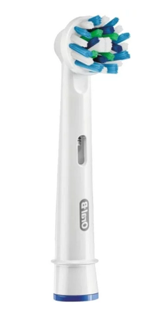 Насадка Oral-B CROSS ACTION для электрической щетки, белый, 2 шт. - фото 3 - id-p161777499