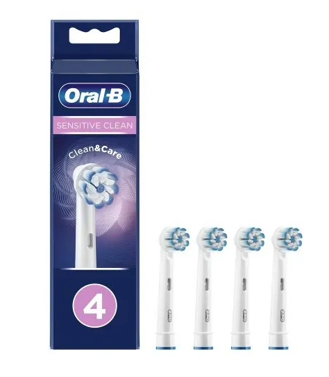 Насадка Oral-B Sensitive Clean для электрической щетки, 4 шт - фото 1 - id-p161778010