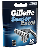 Сменные кассеты Gillette Sensor Excel (10 шт ), фото 2