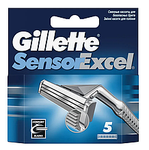 Сменные кассеты Gillette Sensor Excel ( 5 шт )