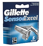 Сменные кассеты Gillette Sensor Excel ( 5 шт ), фото 3