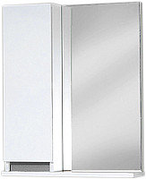 Шкаф с зеркалом для ванной Акваль Афина 55 / АФИНА.04.55.00.L