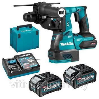 Перфоратор аккумуляторный HR001GM201 (HR 001 GM 201) MAKITA 40V XGT