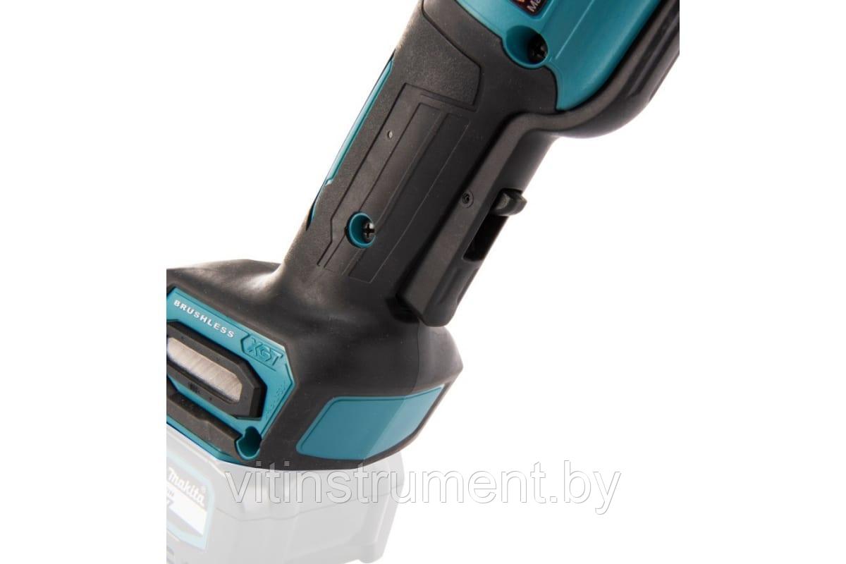 Угловая шлифмашина аккумуляторная GA013GZ (GA 013 GZ) ) MAKITA 40V XGT + аккумулятор 2.5Ач и зарядное усторйст - фото 4 - id-p161801687