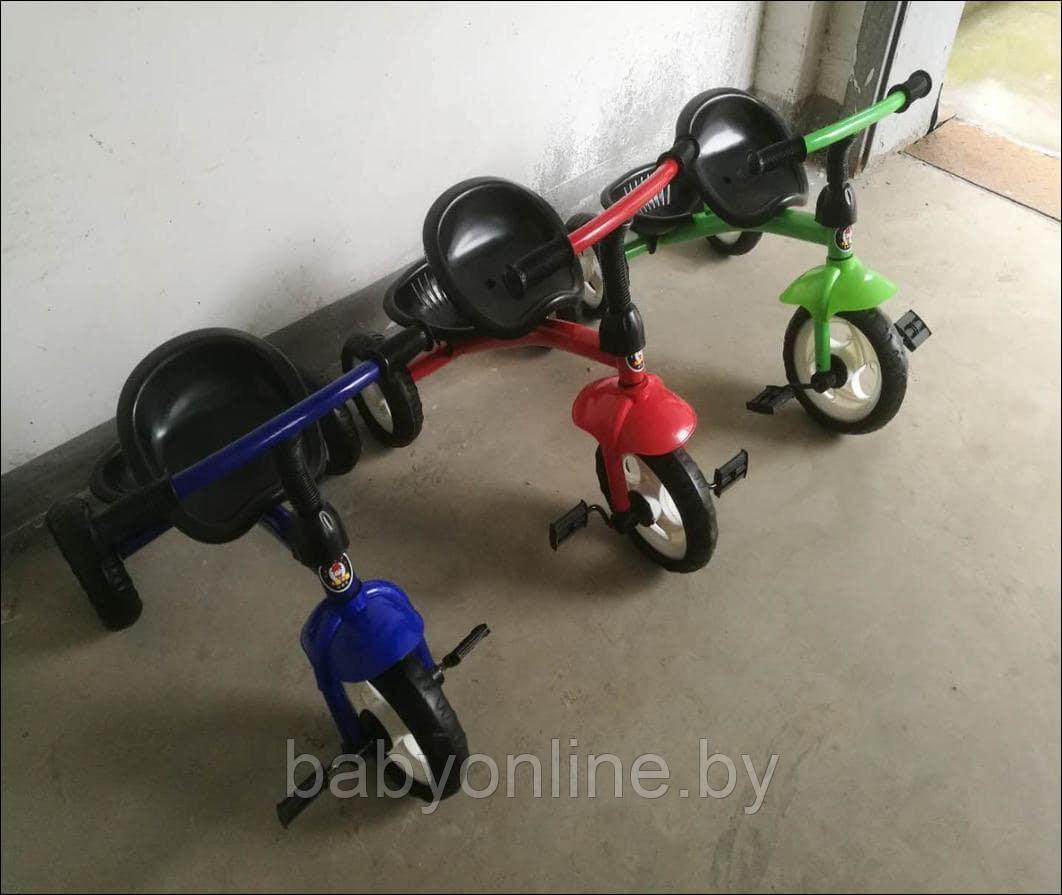 Детский велосипед трехколесный арт 1-10-11 возраст от 1 до 3 лет - фото 3 - id-p161801715