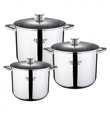 Набор посуды из нержавеющей стали , 6 предметов. Z-50641 Zeidan