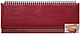 Планинг недатированный OfficeSpace Nebraska, 330х130 мм., кожзам, 56 листов, бордовый, фото 4
