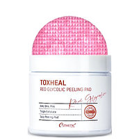 [ESTHETIC HOUSE] Пилинг-подушечки МИНДАЛЬНЫЕ Toxheal Red Glyucolic Peeling Pad, 100 мл (100 шт)