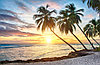 Фотообои Барбадос на закате