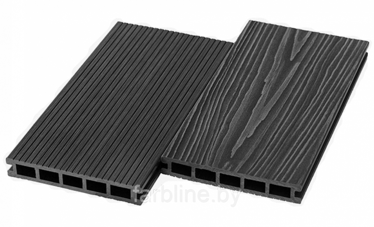 Террасная доска UnoDeck Ultra (150x24) (3000 мм, графит)