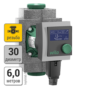 Wilo Stratos Pico 30/1-6, 220 В циркуляционный насос