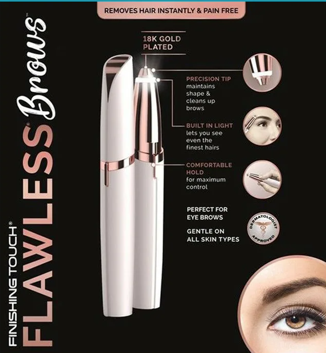 Эпилятор для бровей (усиков) Electric Finishing Touch Flawless Brows .Супер-цена! - фото 9 - id-p89614206