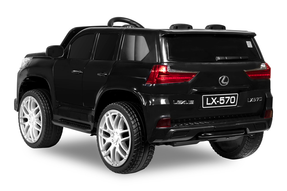 Детский электромобиль Kids Care Lexus LX 570 4х4 (черный) - фото 8 - id-p154445311