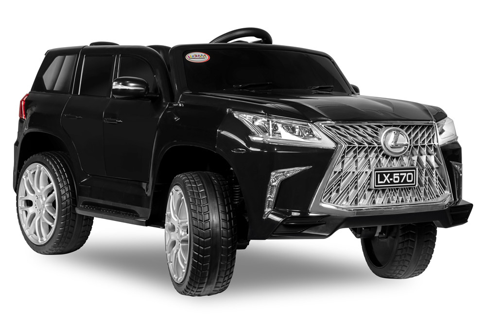 Детский электромобиль Kids Care Lexus LX 570 4х4 (черный) - фото 1 - id-p154445311