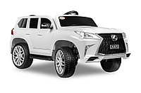 Детский электромобиль Kids Care Lexus LX 570 4х4 (белый)