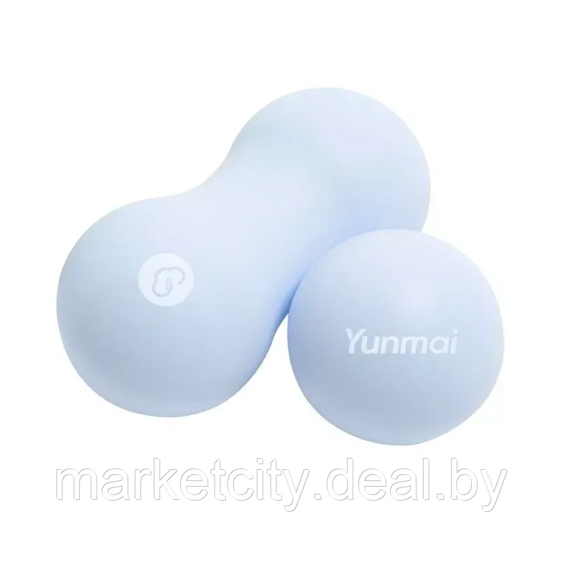 Мячи массажные Xiaomi Yunmai Massage Fascia Ball Blue YMYC-L602 2 шт - фото 1 - id-p161841890